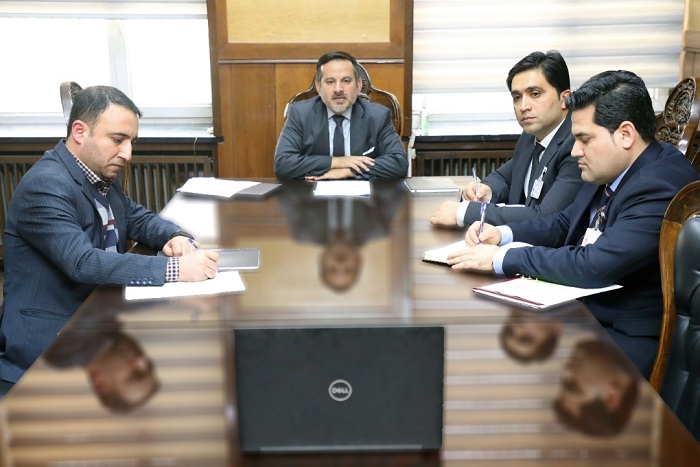 Acting Governor of DAB held Online Meeting with Representative of the APG