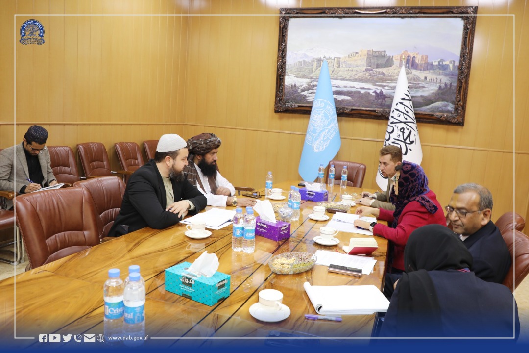 DAB Holds Meeting with UN Secretary-General’s Special Representative for Afghanistan