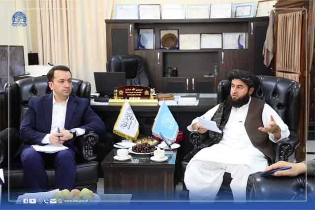 د افغانستان بانک لومړي مرستیال د ازبکستان د مرکزي بانک له مرستیال سره وکتل