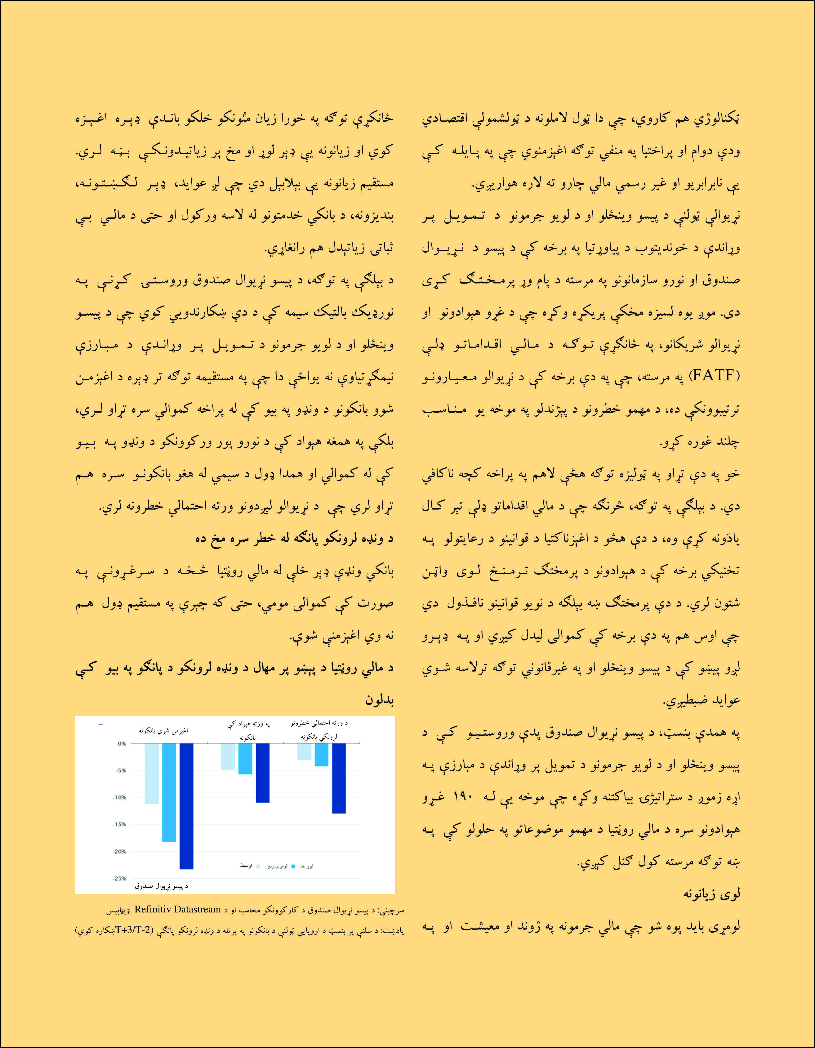 مالي جرمونه اقتصاد ته زیان رسوي؛ حل لاره څه ده 