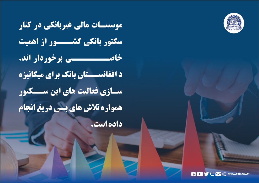 موسسات مالی غیر بانکی در کنار سکتور بانکی کشور از اهمیت خاصی برخوردار است