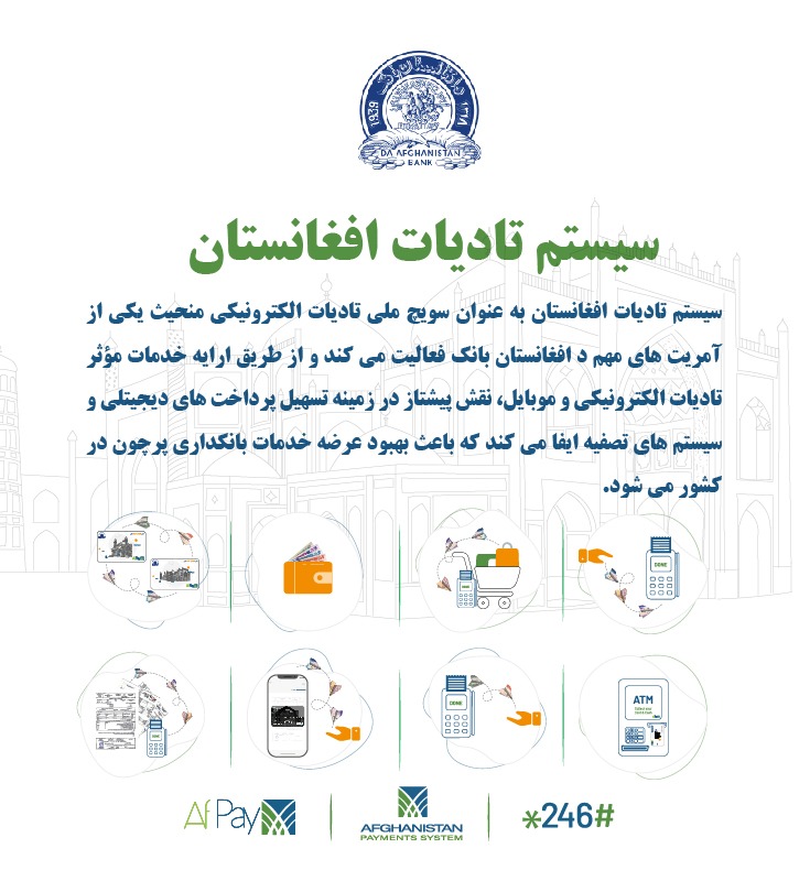سیستم تادیات افغانستان