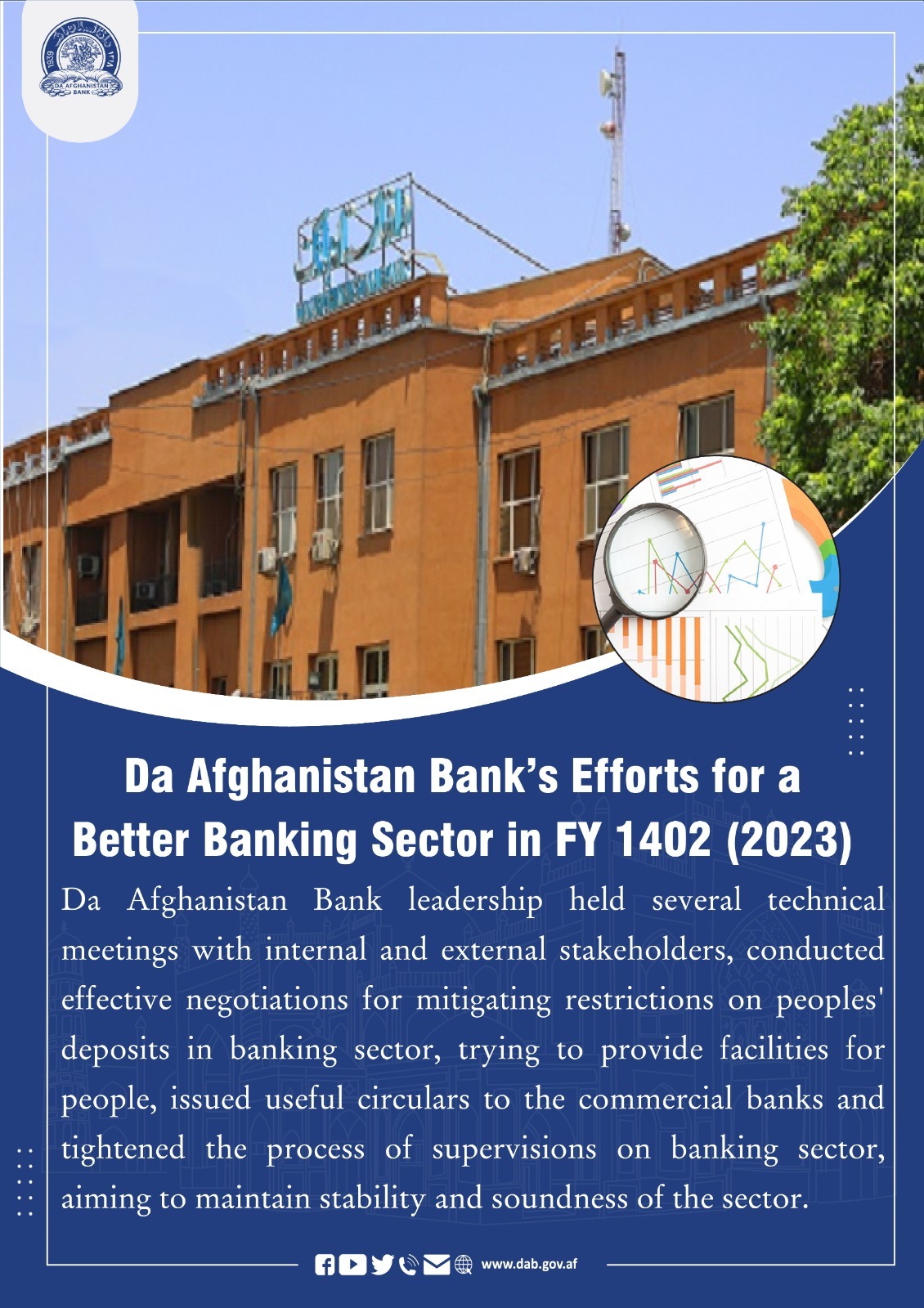 Da Afghanistan Bank's Efforts for a Better Banking sector