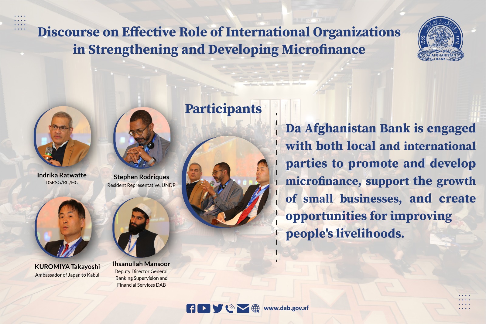 Discourse on Effective Role of international Organizations in Strengthening and Developing Microfinance