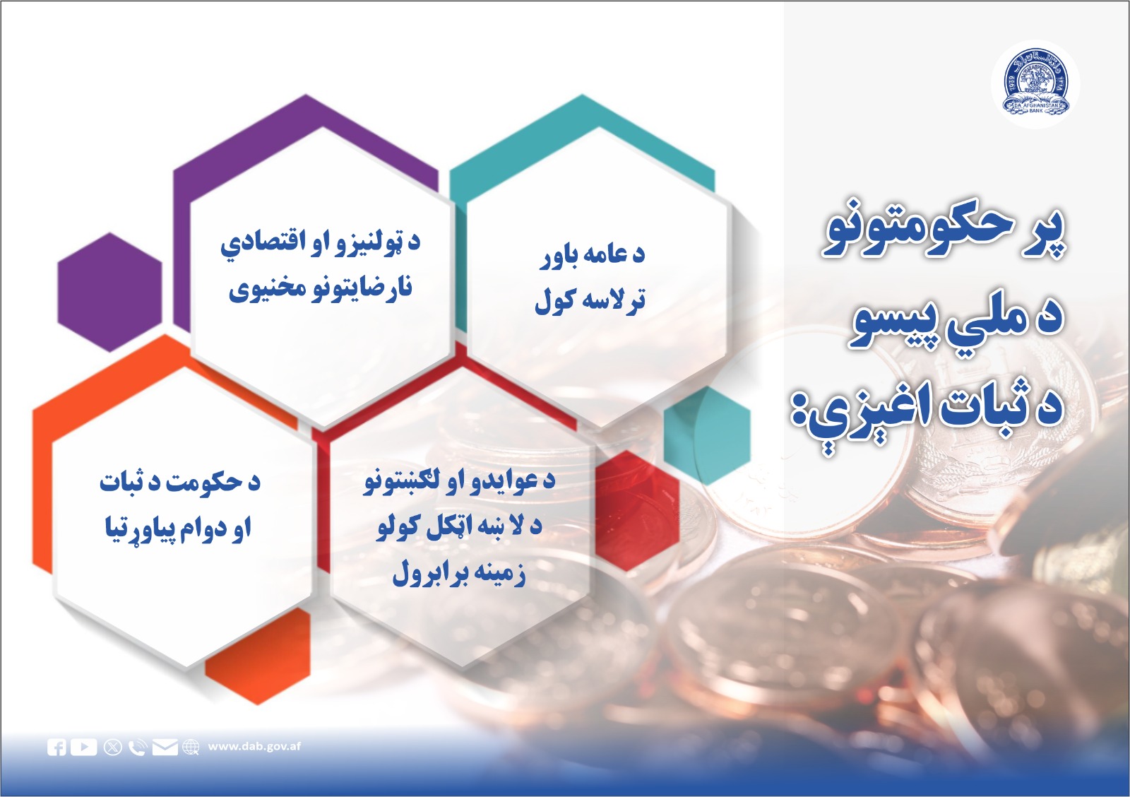 پرحکومتونو د ملي پیسو د ثبات اغېزې: