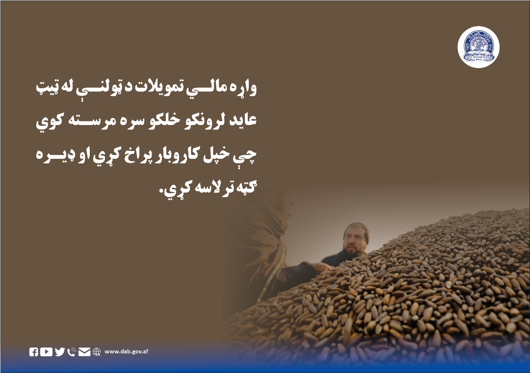 واړه مالي تمویلات د ټولنې له ټیټ عاید لرونکو خلکو سره مرسته کوي