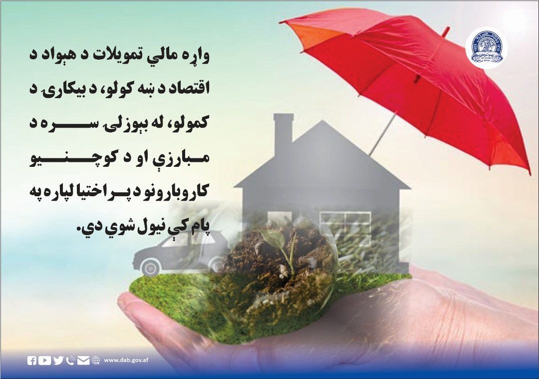 واړه مالي تمویلات د هېواد د اقتصاد د ښه کولو