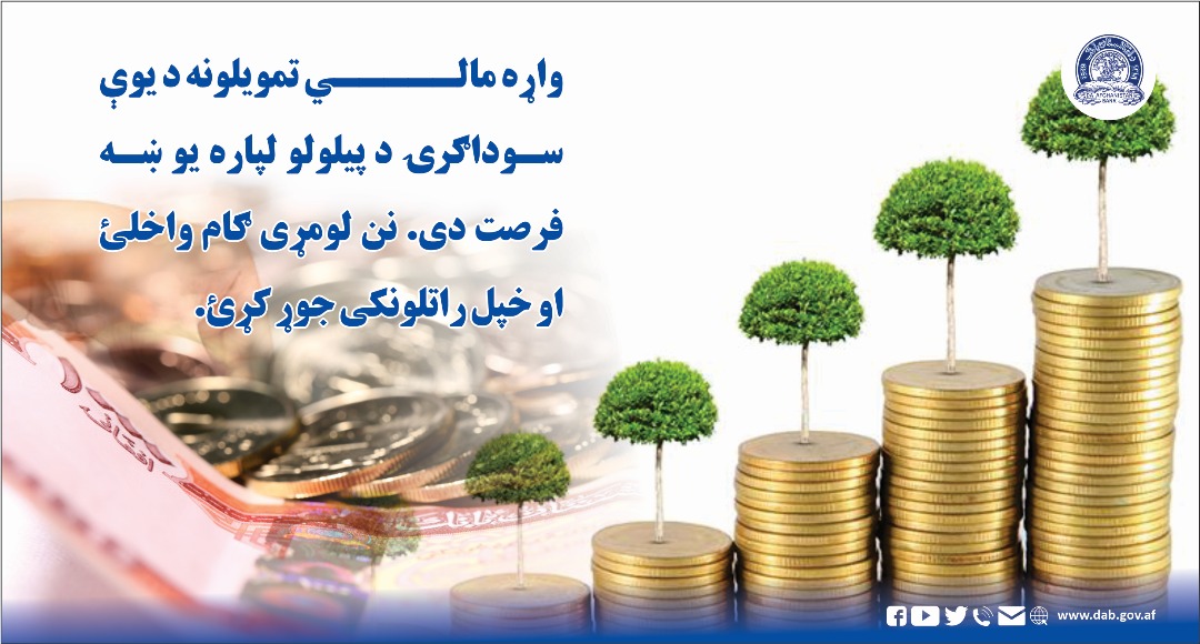 واړه مالي تمویلونه د یوي سوداګرۍ د پیلولو لپاره یو ښه فرصت دی
