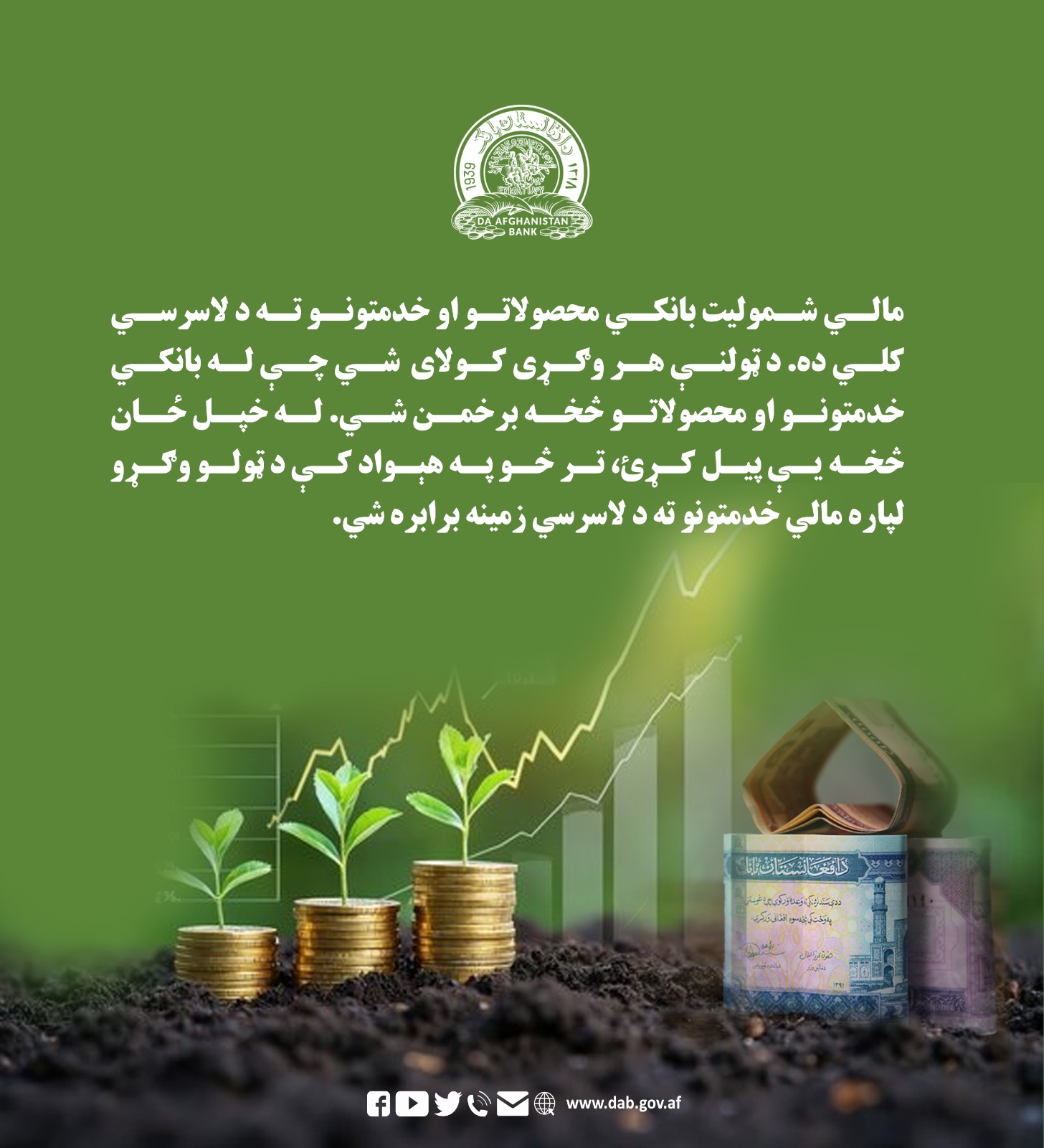 مالي شمولیت بانکي محصولاتو او خدمتونو ته د لاسرسی