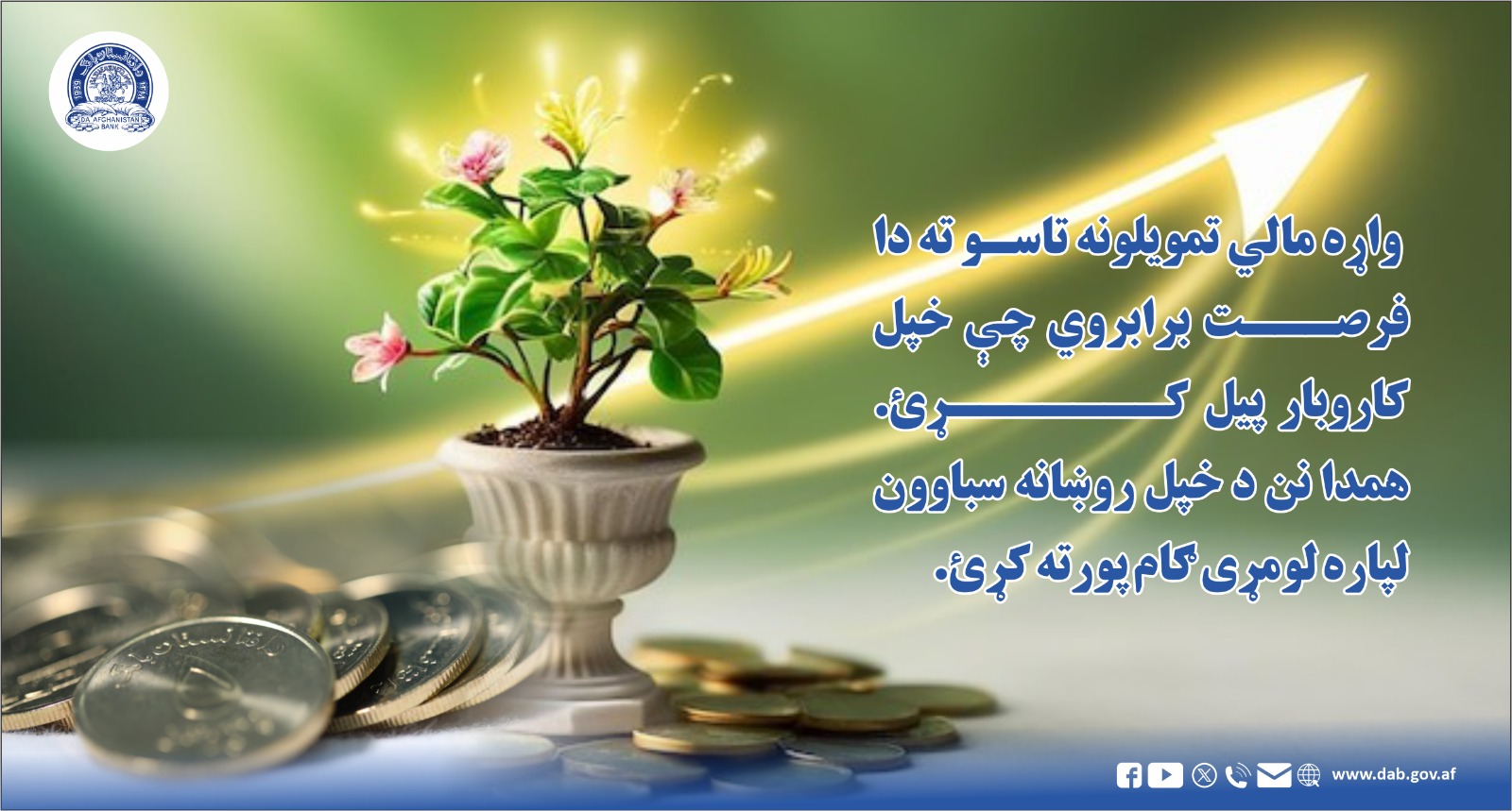 واړه مالي تمویلونه تاسو ته دا فرصت برابروی