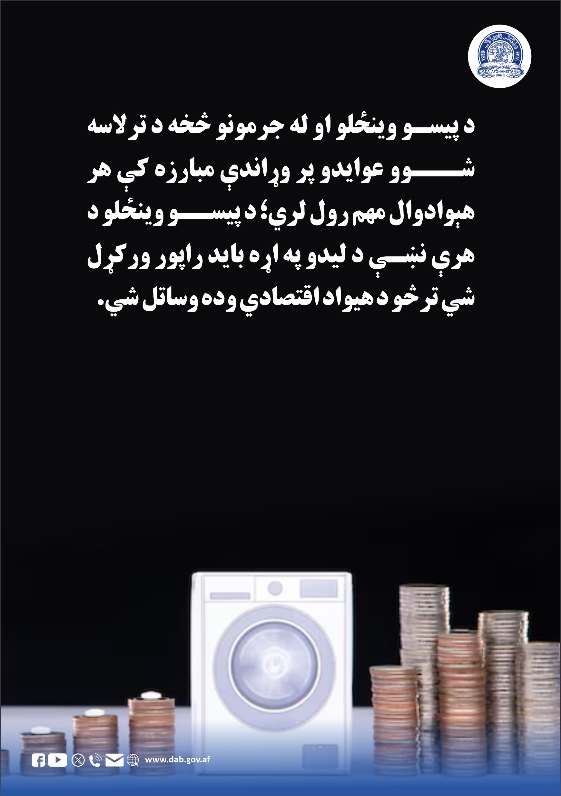 د پیسو وینځلو او له جرمونو څخه د ترلاسه شوو