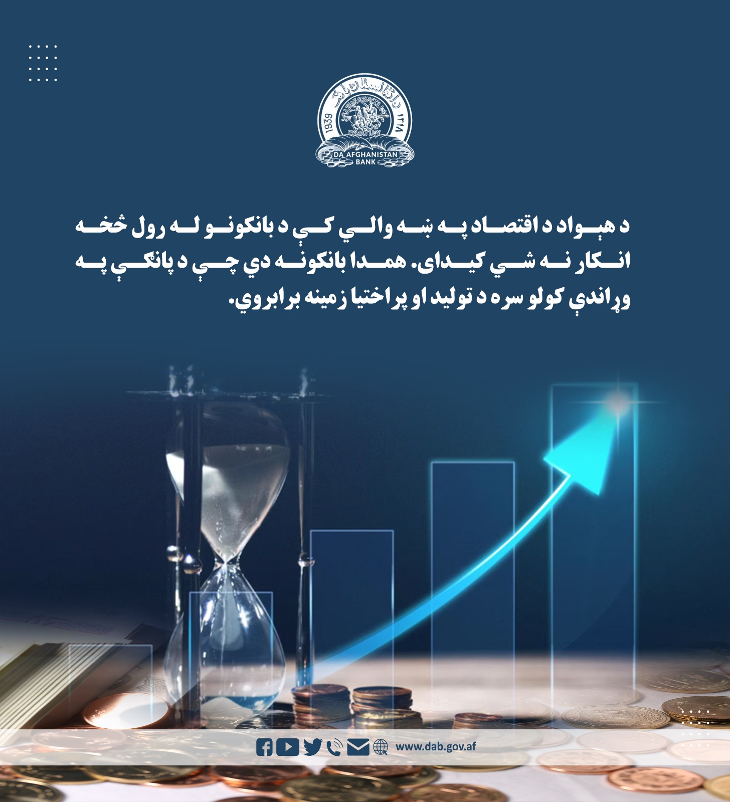 د هېواد د اقتصاد په ښه والي کې د بانکونو 